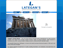 Tablet Screenshot of lategans.co.za